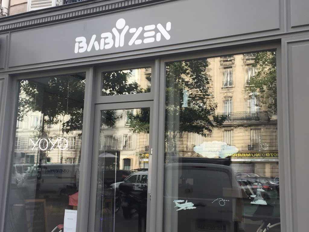 Babyzen Ladengeschäft in Frankreich in Paris