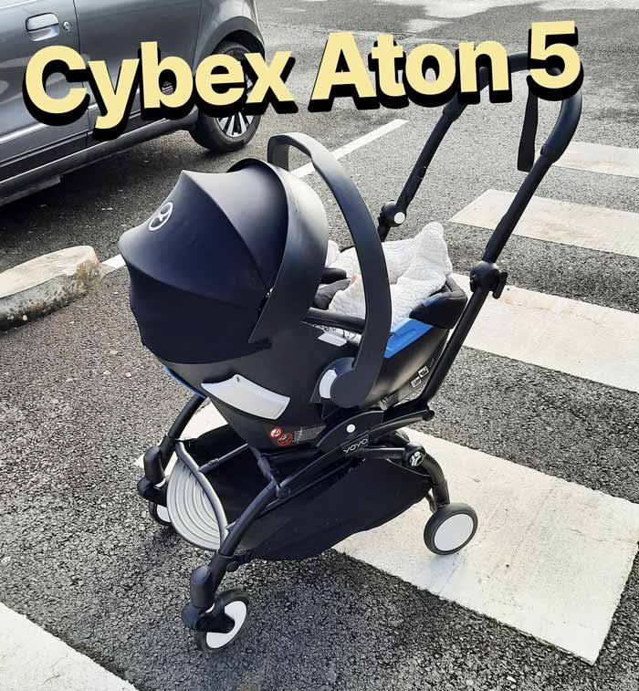 Cybex Aton 5 kompatibel mit dem YOYO Babyzen Kinderwagen