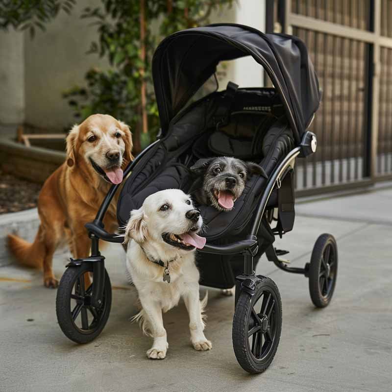 Wahl eines Kinderwagens für den eigenen Hund
